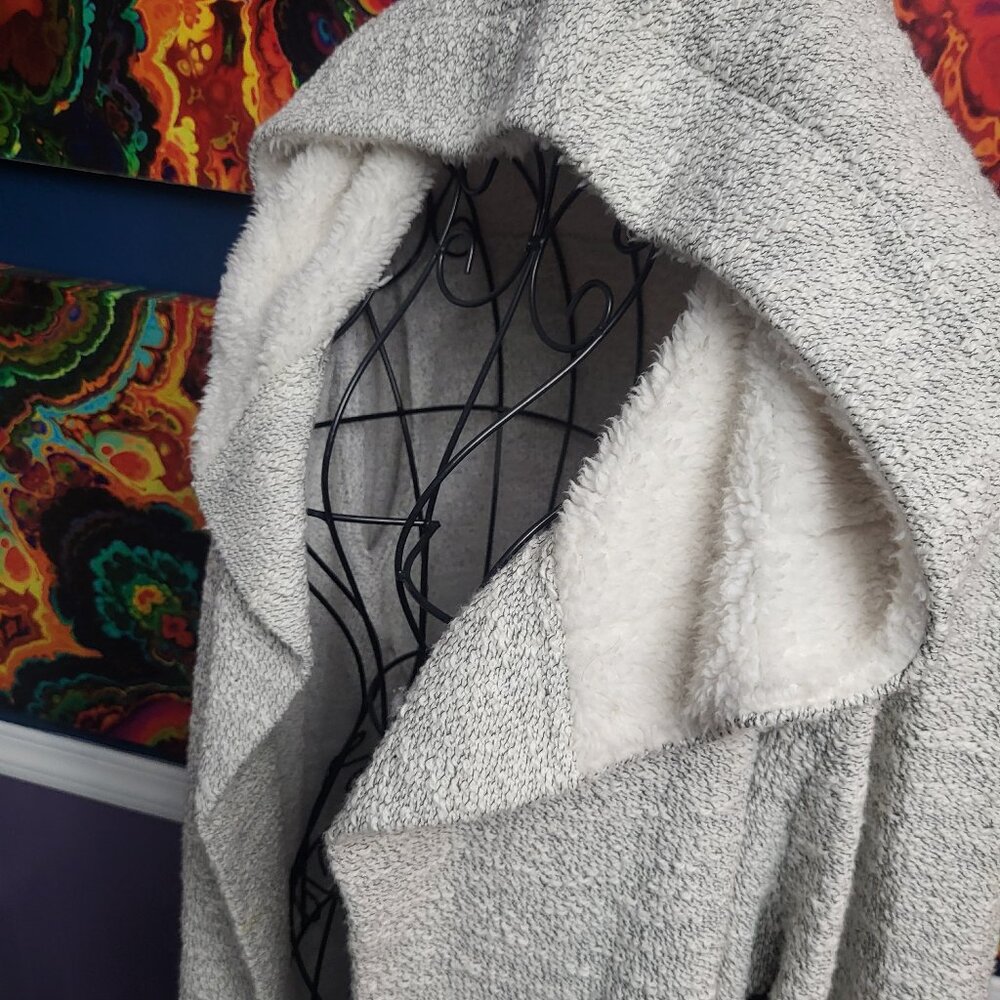 Loft ~ Sz XL ~ Open Front, Sherpa Cardigan ~ Excellent Condition